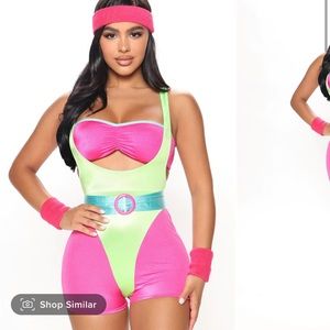 80s workout costume
